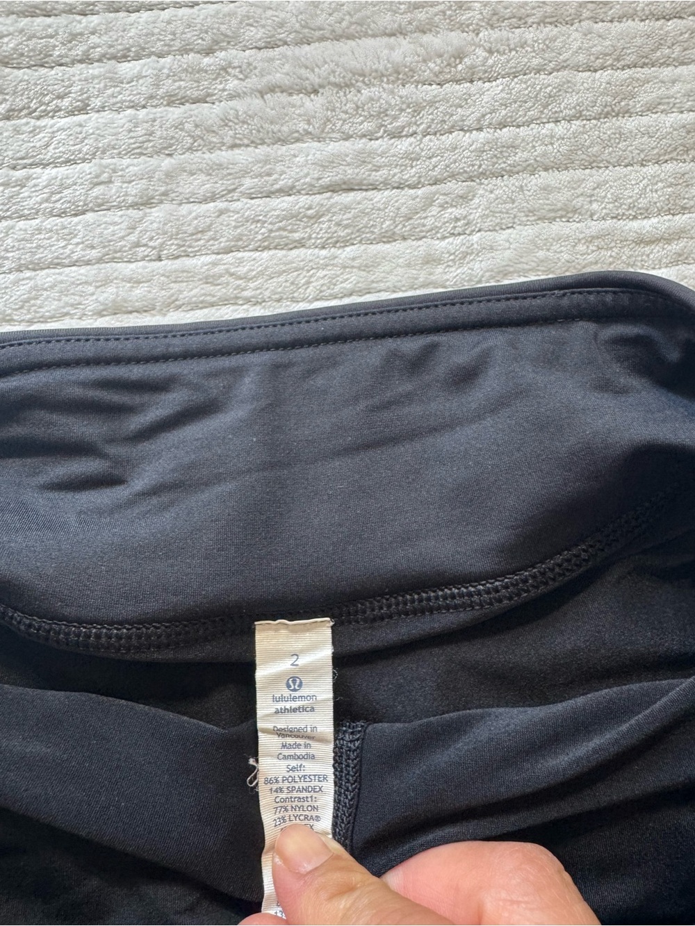 lululemon athletica Black Pleated Athletic Skirt - Picture 8 of 9
